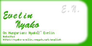 evelin nyako business card